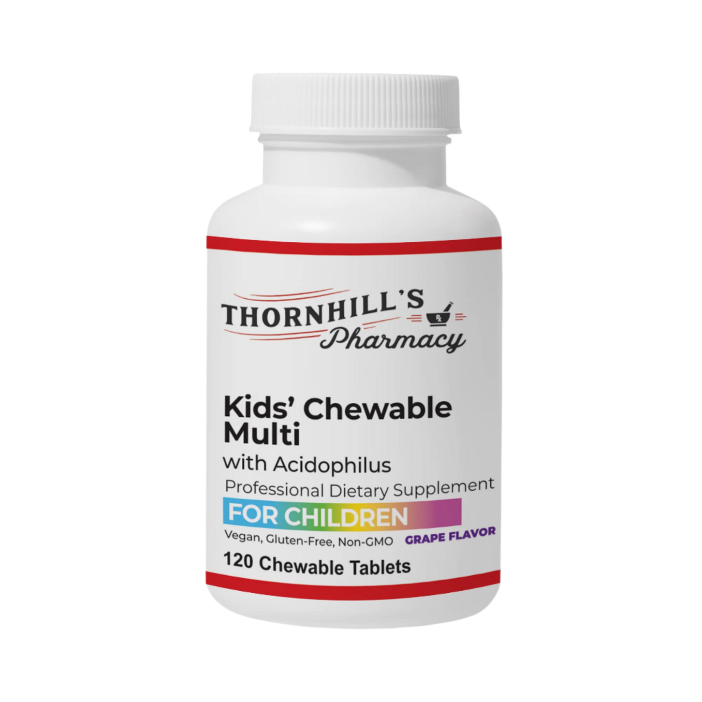Kids' Chewable Multivitamin with Acidophilus