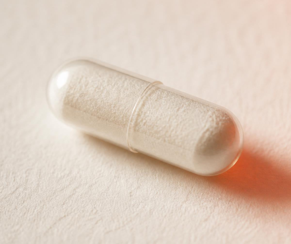 Compounded low-dose naltrexone capsule prepared to a provider-specified strength